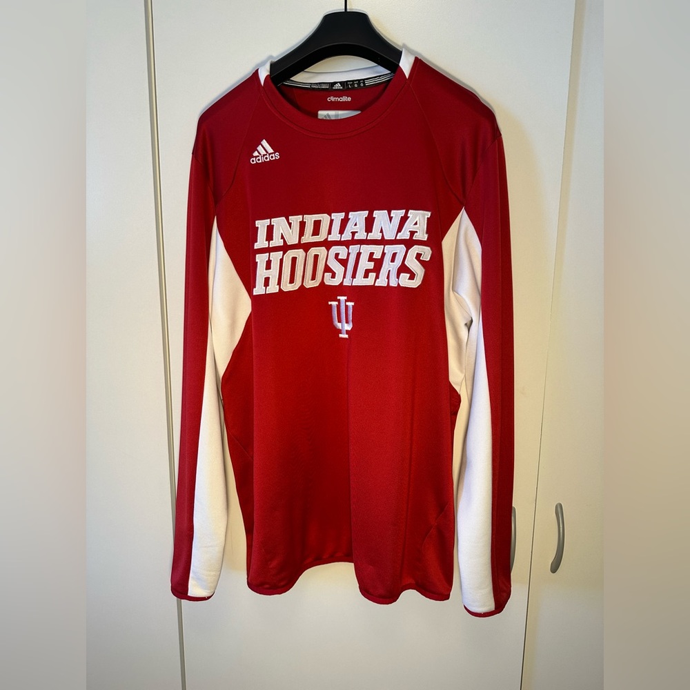 ADIDAS Indiana Hoosiers Climalite jersey size large
